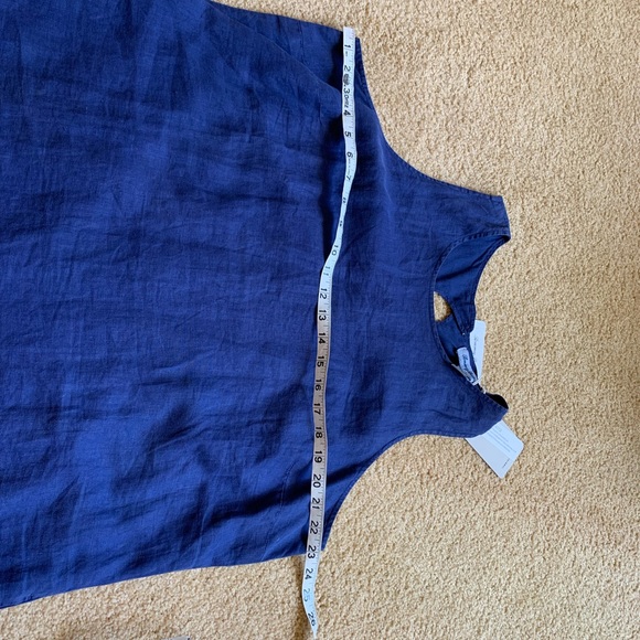 Tommy Bahama Women's Island Navy Two Palms Linen
Shift Dress NWOT XL $118 - Picture 10 of 10